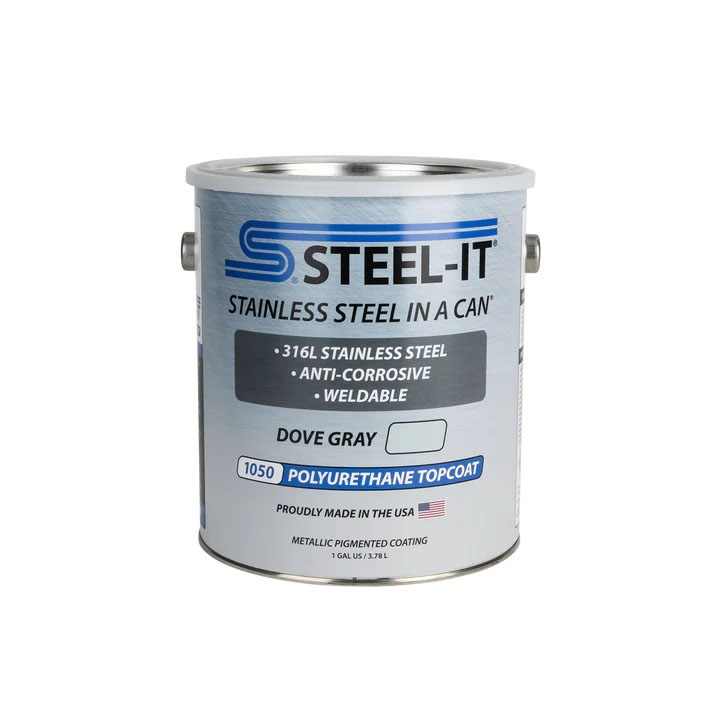 Steel-It 1050g | STEEL-IT Dove Gray Polyurethane 1 Gallon