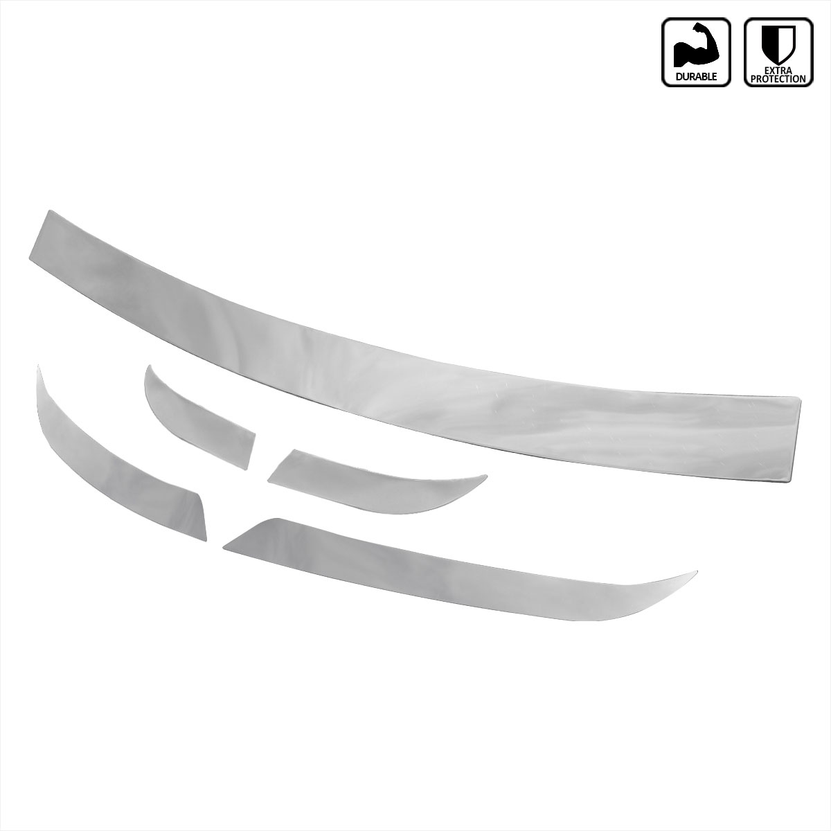 Spec-D Tuning tb-300c05cfr | SPEC-D Tuning Chrysler 300 Bumper Trim Front & Rear; 2005-2010