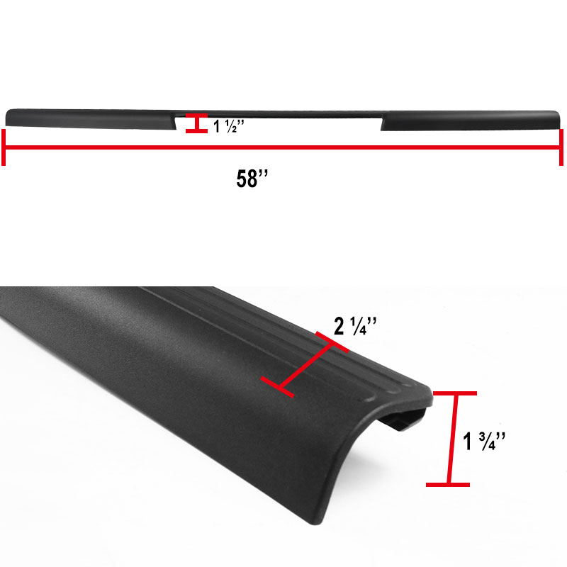 Spec-D Tuning tgp-fro05-bk-fs | SPEC-D Tuning Nissan Frontier Tailgate Moulding; 2005-2012