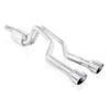 Stainless Works tbtdlmfcbco | 2006-09 Trailblazer SS 6.0L 2-1/2in S-Tube Exhaust Y-Pipe Center Bumper Exit; 2006-2009 Alternate Image 1