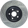 Stoptech 127.44114L | StopTech Pontiac Vibe Sport Drilled/Slotted Rotor, Front Left; 2003-2008 Alternate Image 6