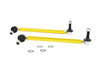 Whiteline klc180-295 | 18-19 Kia Stinger Front Sway Bar Link Assembly Heavy Duty Adjustable Steel Ball; 2018-2022 Alternate Image 1