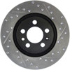 Stoptech 127.33054L | StopTech Volkswagen Jetta Sport Drilled/Slotted Rotor, Front Left; 1998-2015 Alternate Image 5