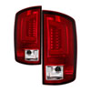 SPYDER 5084132 | Spyder 03-06 Dodge Ram 2500/3500 V3 Light Bar LED Tail Light - Red Clear (ALT-YD-DRAM02V3-LBLED-RC); 2003-2006 Alternate Image 3