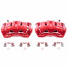 PowerStop s2958 | Power Stop 07-12 Acura RDX Front Red Calipers w/Brackets - Pair; 2007-2012 Alternate Image 2