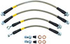 Stoptech 95062504 | StopTech 04-06 Pontiac GTO Stainless Steel Rear Brake Lines; 2004-2006 Alternate Image 4