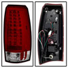 SPYDER 5032478 | Spyder Chevrolet Avalanche LED Tail Lights - Red Clear - (ALT-YD-CAV07-LED-RC); 2007-2012 Alternate Image 4