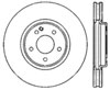 Stoptech 128.35054L | StopTech Chrysler Crossfire Sport Cryo Cross Drilled Rotor, Front Left; 2005-2006 Alternate Image 1