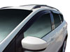 Westin 72-37442 | 2013-2018 Ford Escape Wade Slim Wind Deflector 4pc - Smoke; 2013-2018 Alternate Image 4