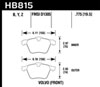 Hawk Performance HB815B.775 | Hawk 07-16 Volvo S80 HPS 5.0 Front Brake Pads; 2007-2016 Alternate Image 2