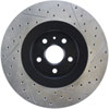 Stoptech 127.62128R | StopTech Cadillac CTS Sport Drilled/Slotted Rotor, Front Right; 2009-2015 Alternate Image 4