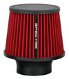 Spectre 9132 | Conical Air Filter / Round Tapered 3in. - Red Alternate Image 1