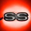 Oracle Lighting 3095-003 | Oracle Chevrolet Camaro SS Illuminated Emblem - Red; 1978-2019 Alternate Image 1