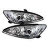 SPYDER 5042781 | Spyder Toyota Camry DRL LED Projector Headlights - Chrome - (PRO-YD-TCAM02-DRL-C); 2002-2006 Alternate Image 1