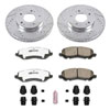 PowerStop k1678-26 | Power Stop 01-05 Chrysler Sebring Front Z26 Street Warrior Brake Kit; 2001-2005 Alternate Image 2