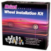 McGard 84537 | 5 Lug Hex Install Kit w/Locks (Cone Seat Nut / Bulge) M12X1.5 / 3/4 Hex / 1.45in L - Chrome Alternate Image 1