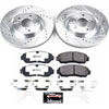 PowerStop k5857-26 | Power Stop 11-14 Honda Odyssey Front Z26 Street Warrior Brake Kit; 2011-2014 Alternate Image 2