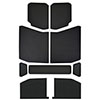 DEI 50172 | 18-23 Jeep Wrangler JL 4-Door Boom Mat Headliner - 9 Piece - Black Leather Look; 2018-2023 Alternate Image 3