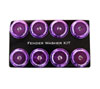 NRG fw-800pp | Fender Washer Kit w/Color Matched M8 Bolt Rivets For Plastic (Purple) - Set of 8 Alternate Image 1