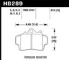 Hawk Performance HB289B.610 | Hawk 97-08 Porsche Boxster HPS 5.0 Front Brake Pads; 1997-2008 Alternate Image 2