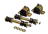 Energy Suspension 8.5122g | 93-98 Toyota Supra Black 22mm Rear Sway Bar Frame Bushings; 1993-1998 Alternate Image 1