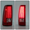 SPYDER 5008787 | xTune Chevrolet Silverado 1500/2500/3500 (Do not fit 3500. Stepside. Barn Door) LED Tail Lights - Red Clear; 2003-2006 Alternate Image 5