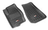 Rugged Ridge 12920.30 | Floor Liner Front Black 2007-2012 Dodge / Jeep Caliber / 07-17 Compass / Patriot MK; 2007-2012 Alternate Image 2