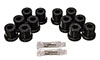 Energy Suspension 8.2106g | 81-89 Toyota FJ40/FJ60 Landcruiser 2/4WD Blk Front & Rear Leaf Spring Bushing Set; 1981-1989 Alternate Image 1