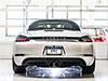 AWE Tuning 301532080 | Porsche 718 Boxster / Cayman Touring Edition Exhaust - Chrome Silver Tips Alternate Image 11