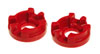 Prothane 28-501 | 03 Hyundai Tiburon Front or Rear Motor Mount Insert - Red; 2003-2003 Alternate Image 1