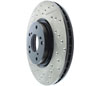 Stoptech 127.40057R | StopTech Acura RSX Sport Drilled/Slotted Rotor, Front Right; 2002-2006 Alternate Image 8