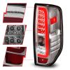 ANZO 311445 | 2005-2021 Nissan Frontier LED Taillights Chrome Housing/Clear Lens; 2005-2021 Alternate Image 2