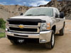 Stampede 2042-2 | 2007-2013 Chevy Silverado 1500 Vigilante Premium Hood Protector - Smoke; 2007-2013 Alternate Image 4