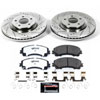 PowerStop k6944-26 | Power Stop 14-19 Infiniti Q50 Front Z26 Street Warrior Brake Kit; 2014-2019 Alternate Image 2