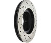 Stoptech 128.47012R | StopTech Subaru Legacy Sport Cross Drilled Brake Rotor, Front Right; 1990-2005 Alternate Image 7