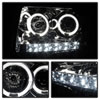 SPYDER 5010254 | Spyder Ford F150 Halo LED ( Replaceable LEDs ) Projector Headlights - Smoke - (PRO-YD-FF15009-HL-SM); 2009-2012 Alternate Image 5