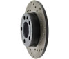 Stoptech 128.33057L | StopTech Volkswagen Jetta Sport Cryo Cross Drilled Rotor, Rear Left; 1998-2015 Alternate Image 2