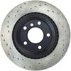 Stoptech 128.34107L | StopTech BMW 120i Sport Cryo Cross Drilled Rotor, Rear Left; 2005-2011 Alternate Image 2