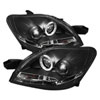 SPYDER 5038944 | Spyder Toyota Yaris 4Dr DRL LED Projector Headlights - Black - (PRO-YD-TYA074D-DRL-BK); 2007-2011 Alternate Image 2