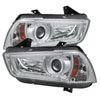 SPYDER 5074218 | Spyder Dodge Charger Projector Headlights - Xenon/HID Model Only (Not Compatible With Halogen Model ) - Light Tube DRL - Chrome - High H1 (Included) - Low D3S (Not Included); 2011-2013 Alternate Image 3