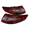 SPYDER 5008848 | xTune Porsche 911 997 LED Tail Lights - Red Clear; 2005-2008 Alternate Image 1