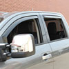 Westin 72-69483 | 2016-2018 Nissan Titan XD/Titan Wade In-Channel Wind Deflector 4pc - Smoke; 2016-2018 Alternate Image 5