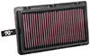 K&N Engineering 333125 | K&N 15-18 Hyundai Tucson L4-2.0L DSL Drop In Replacement Air Filter; 2015-2018 Alternate Image 2