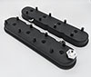 Granatelli Motor Sports 640362 | Granatelli 96-22 GM LS Tall Valve Cover w/Angled Coil Mounts - Black Wrinkle (Pair); 1996-2022 Alternate Image 3