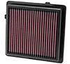 K&N Engineering 332464 | K&N Replacement Air Filter for 11 Chevrolet Volt 1.4L L4 Alternate Image 2