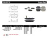 Stoptech 309.02720 | StopTech Sport Brake Pads Nissan 280ZX, Rear; 1982-1983 Alternate Image 1