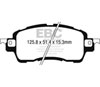 EBC dp42275r | 2016 Scion IA 1.5L Yellowstuff Front Brake Pads; 2016-2016 Alternate Image 1