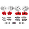 PowerStop bbk-jk-002r | Power Stop 07-17 Jeep Wrangler Front & Rear Big Brake Conversion Kit; 2007-2017 Alternate Image 1