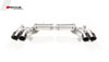 Remus 089317 0500LR | BMW M5 F90 RACING Axle-Back System with Chrome Tips; 2018-2022 Alternate Image 3