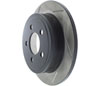 Stoptech 126.67063SR | StopTech Jeep Liberty Sport Slotted Brake Rotor, Rear Right; 2003-2007 Alternate Image 2